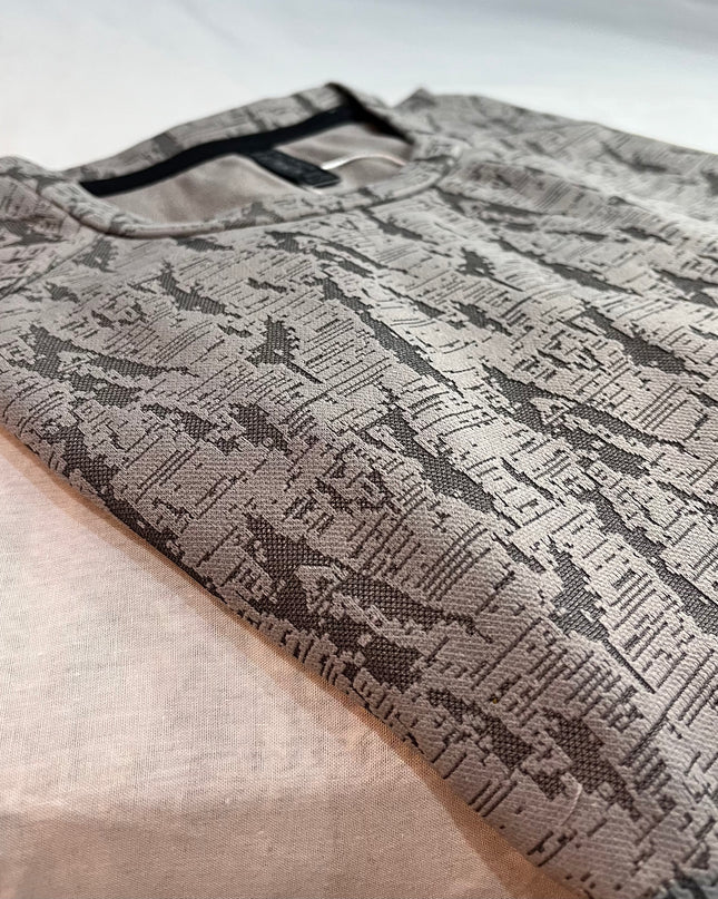 Self-Printed Air Mesh Cotton Polyester