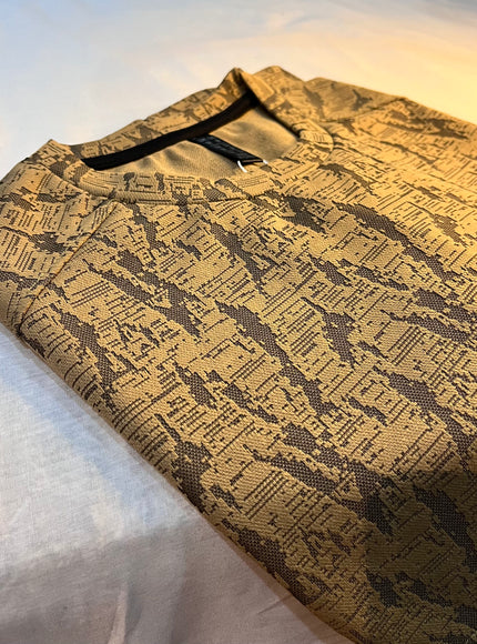 Self-Printed Air Mesh Cotton Polyester