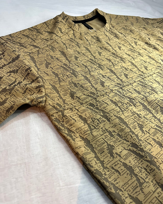 Self-Printed Air Mesh Cotton Polyester