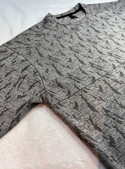 Self-Printed Air Mesh Cotton Polyester