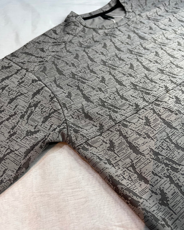 Self-Printed Air Mesh Cotton Polyester
