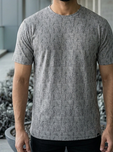 Self-Printed Air Mesh Cotton Polyester